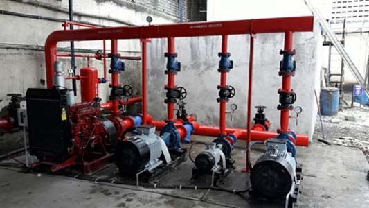 Fire Fighting Automation System | National Fire Services | Vapi